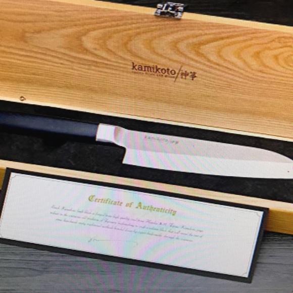 🔥Kamikoto Santoku Chef knife 🔪 7 inch 🍒🔥 - Picture 3 of 3